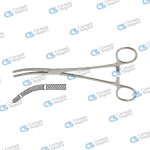 HEANEY Hysterectomy forceps double groove