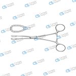 BALLENGAR Sponge holding forceps straight serrated