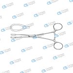 BALLENGAR Sponge holding forceps straight smooth