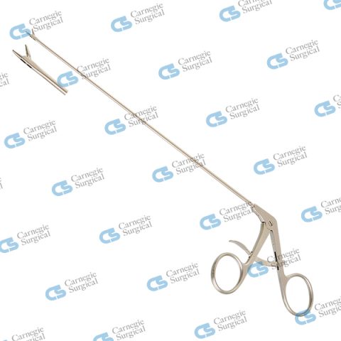Microlaryngology needle holder