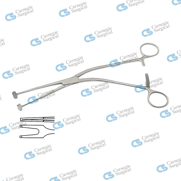 MILLIN Ligature carrying forceps MILLIN Ligature carrying forceps