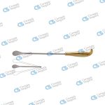 Breast dissector oval spatulated malleable