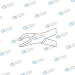 Children extracting forceps upper primary teeth & roots 150S