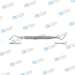 LUCAS Bone curette double-ended