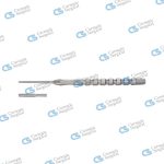 Osteotome concave straight tip