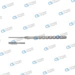 Osteotome concave straight tip