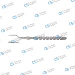 Osteotome concave curved tip