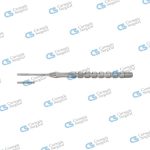 Osteotome convex straight tip