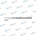 Osteotome convex straight tip