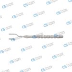 Osteotome convex curved tip