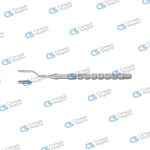 Osteotome convex curved tip