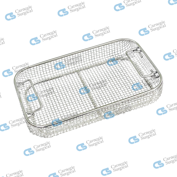 Wire basket suitable for dental containers Wire basket suitable for dental containers
