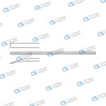 COTTLE Osteotome curved