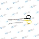 REYNOLDS Tenotomy & facelift scissors TC supercut curved