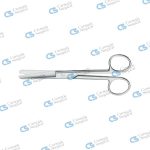 Operating scissors blunt/blunt, straight