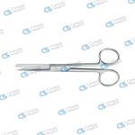 Operating scissors sharp/blunt straight