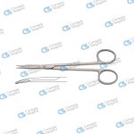 REYNOLDS Tenotomy & facelift scissors standard curved