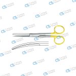 Operating scissors sharp/blunt curved TC