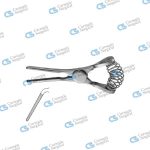 WELDON (GLOVER-Mini) bulldog clamps strongly angled