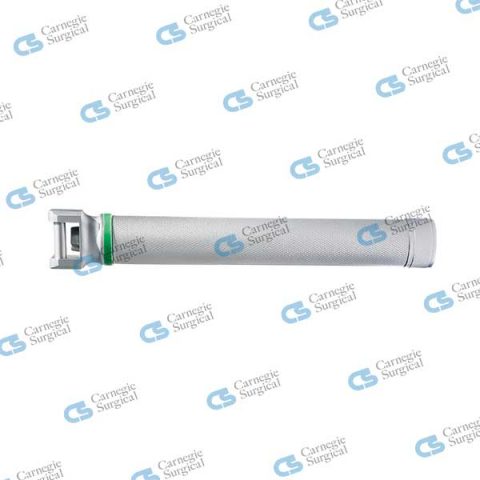 Green system laryngoscope handle stainless steel small