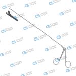 Spoon shaped forceps round for biopsy
