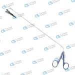 Oval shaped forceps fenestrated, for biopsy & foreign bodies removal