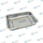 Instruments tray without lid
