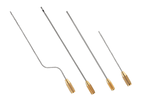 Two-Piece Golden Handle Cannulae