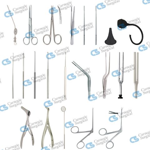 ENT Office Instruments Set