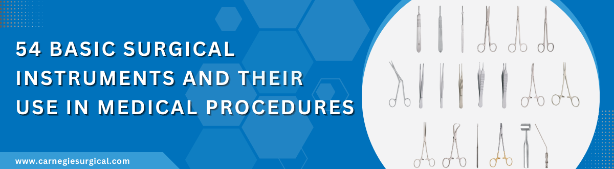 54 Basic Surgical Instruments
