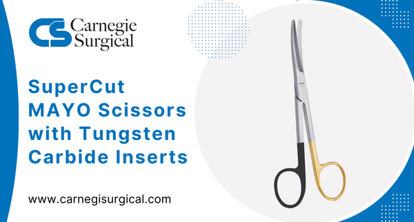 SuperCut MAYO Scissors with Tungsten Carbide Inserts
