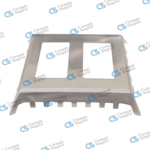 Surgical hand table, stainless steel,