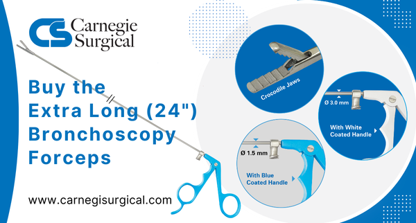 Extra Long (24) Bronchoscopy Forceps